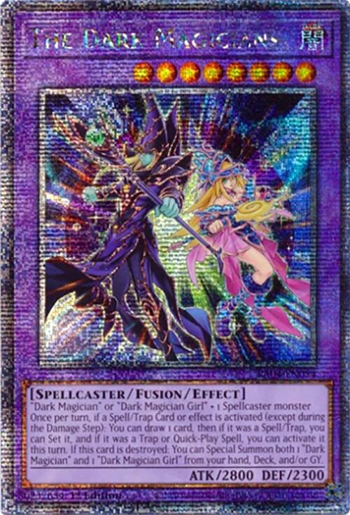 The Dark Magicians [RA04-EN054] Quarter Century Secret Rare | Galaxy Games LLC