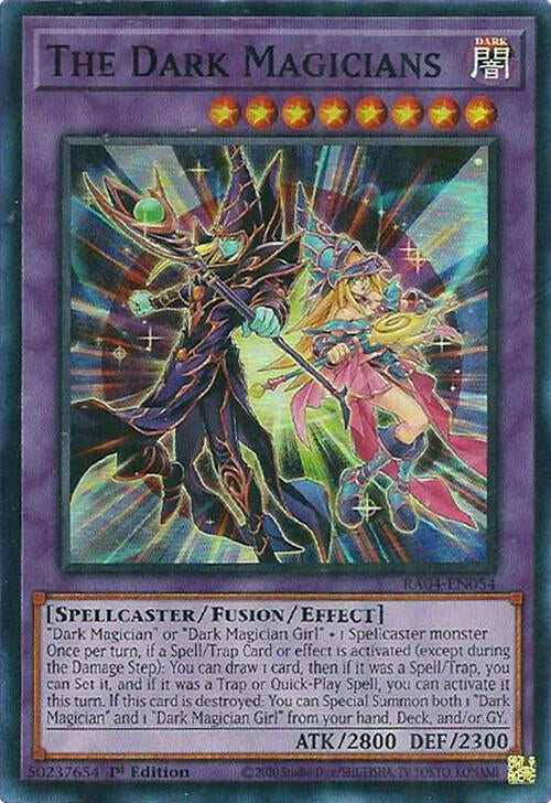 The Dark Magicians [RA04-EN054] Super Rare | Galaxy Games LLC