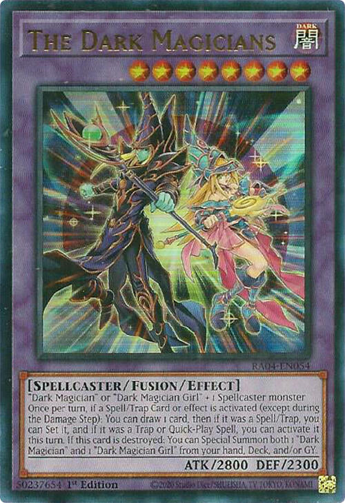 The Dark Magicians [RA04-EN054] Ultra Rare | Galaxy Games LLC