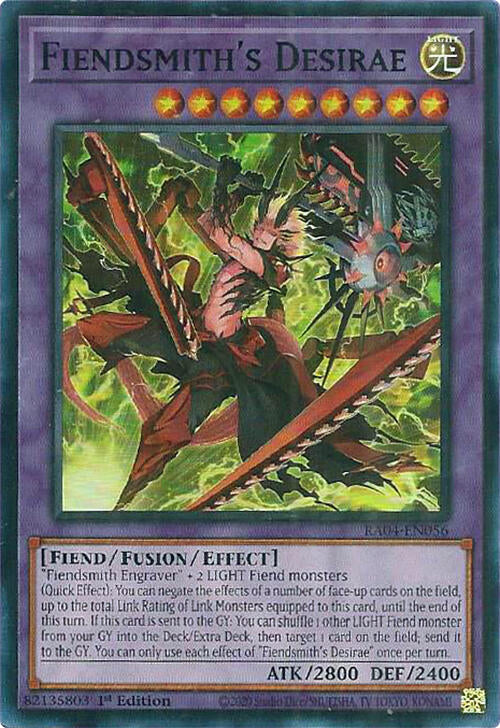 Fiendsmith's Desirae [RA04-EN056] Super Rare | Galaxy Games LLC