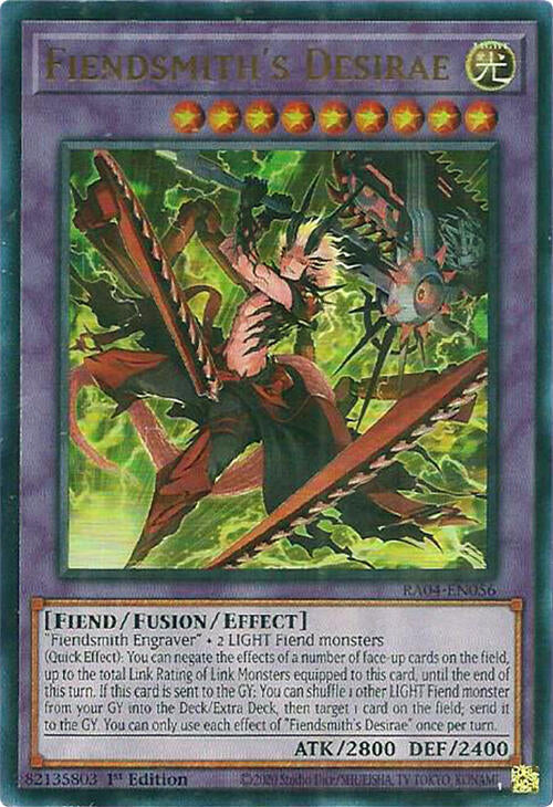 Fiendsmith's Desirae [RA04-EN056] Ultra Rare | Galaxy Games LLC
