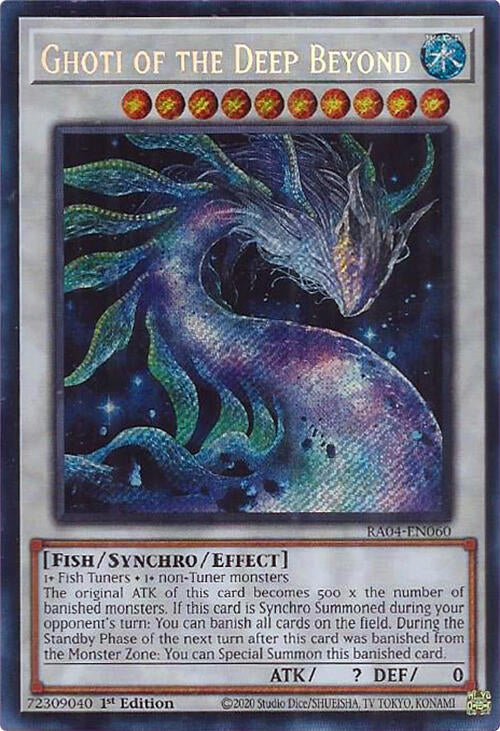 Ghoti of the Deep Beyond [RA04-EN060] Secret Rare | Galaxy Games LLC
