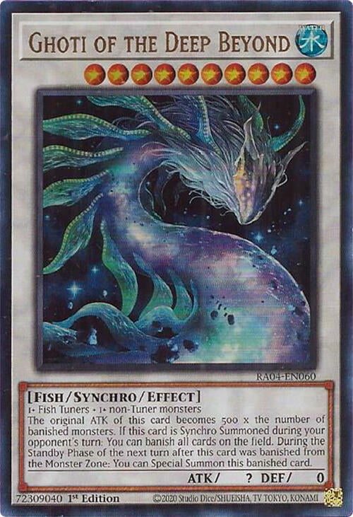 Ghoti of the Deep Beyond [RA04-EN060] Ultra Rare | Galaxy Games LLC