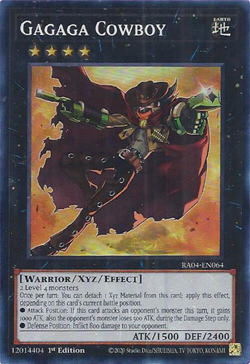 Gagaga Cowboy [RA04-EN064] Super Rare | Galaxy Games LLC