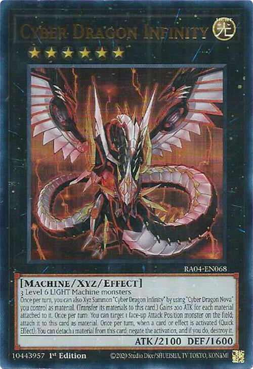 Cyber Dragon Infinity [RA04-EN068] Ultra Rare | Galaxy Games LLC