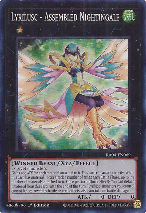 Lyrilusc - Assembled Nightingale [RA04-EN069] Super Rare | Galaxy Games LLC