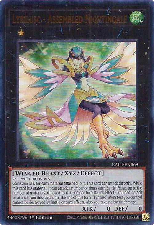 Lyrilusc - Assembled Nightingale [RA04-EN069] Ultra Rare | Galaxy Games LLC