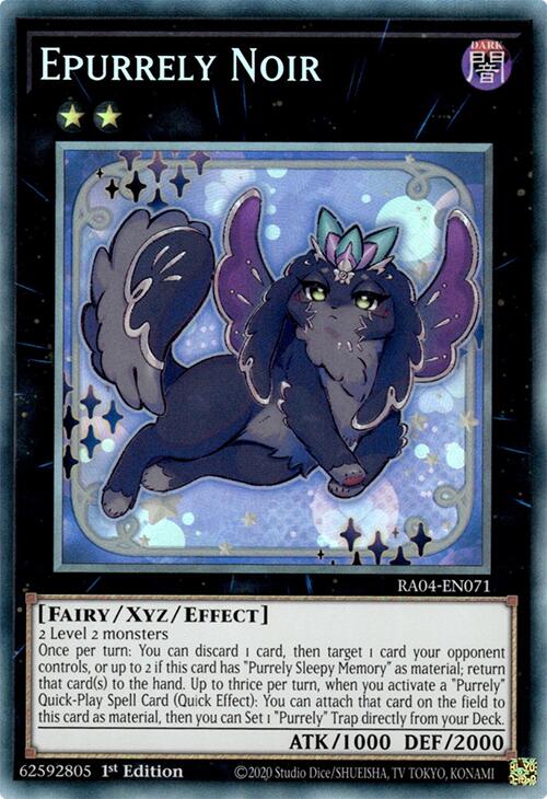 Epurrely Noir [RA04-EN071] Prismatic Collector's Rare | Galaxy Games LLC