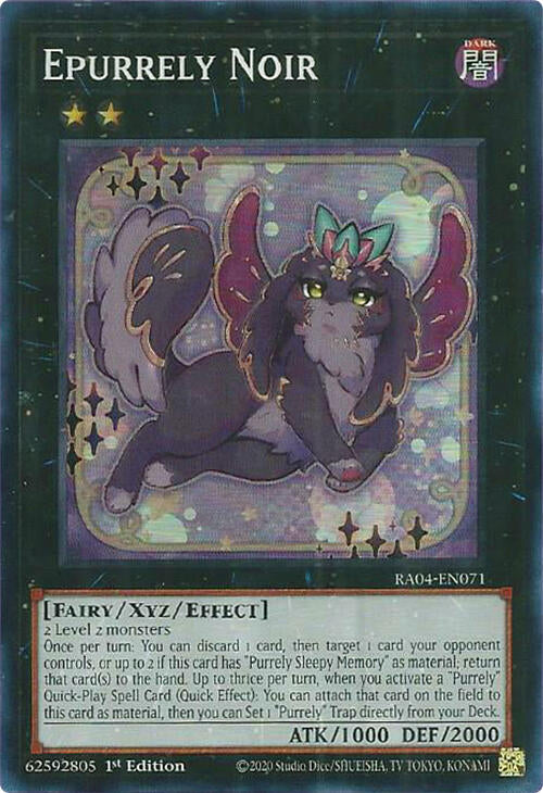 Epurrely Noir [RA04-EN071] Super Rare | Galaxy Games LLC