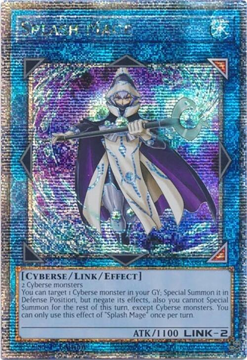 Splash Mage [RA04-EN080] Quarter Century Secret Rare | Galaxy Games LLC