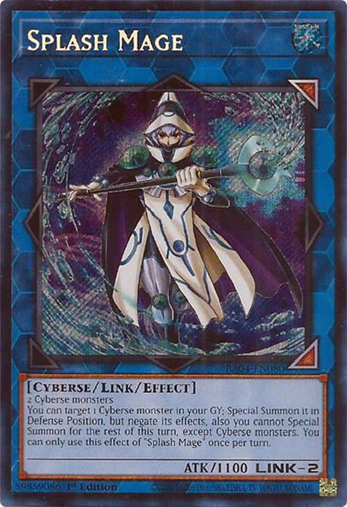 Splash Mage [RA04-EN080] Secret Rare | Galaxy Games LLC