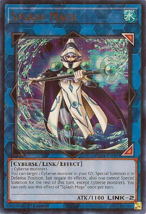 Splash Mage [RA04-EN080] Ultra Rare | Galaxy Games LLC