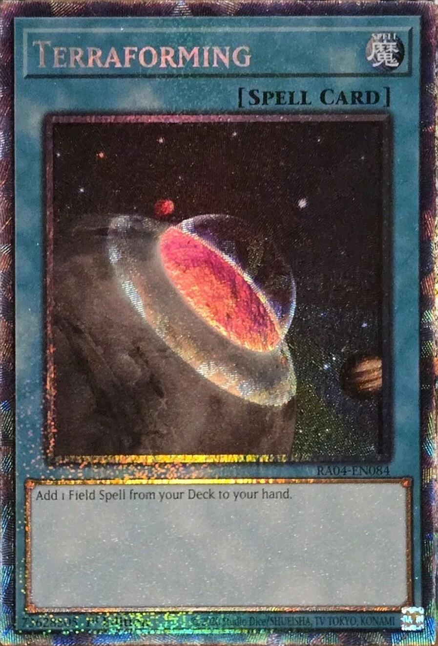 Terraforming [RA04-EN084] Prismatic Collector's Rare | Galaxy Games LLC