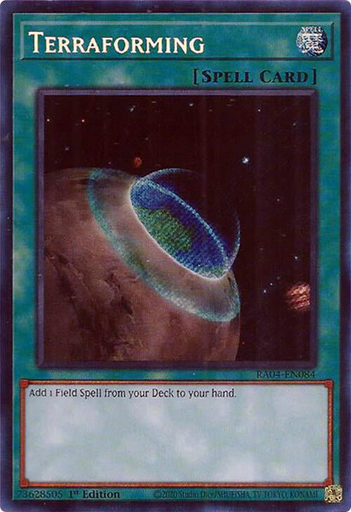 Terraforming [RA04-EN084] Secret Rare | Galaxy Games LLC