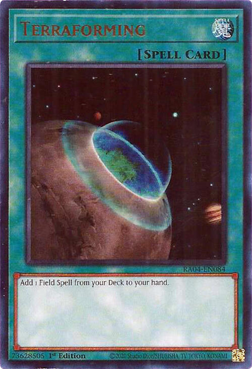 Terraforming [RA04-EN084] Ultra Rare | Galaxy Games LLC