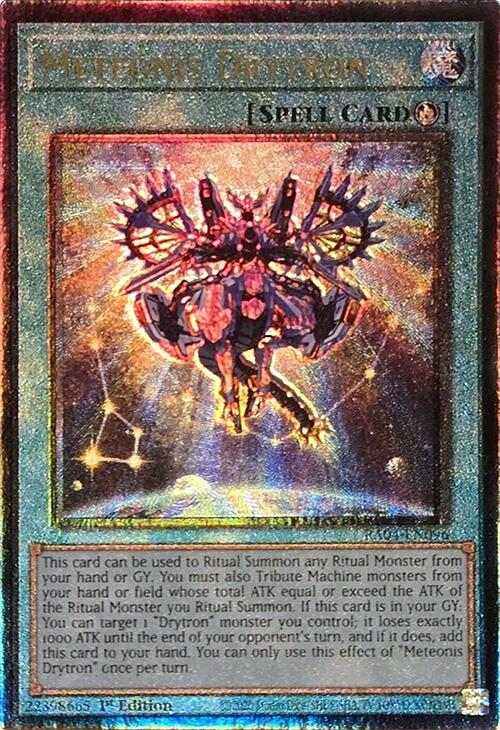 Meteonis Drytron [RA04-EN096] Prismatic Ultimate Rare | Galaxy Games LLC