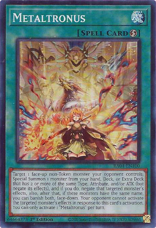 Metaltronus [RA04-EN100] Super Rare | Galaxy Games LLC