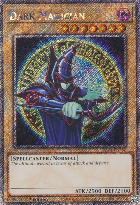 Dark Magician (9th Art) [RA04-EN106] Platinum Secret Rare | Galaxy Games LLC