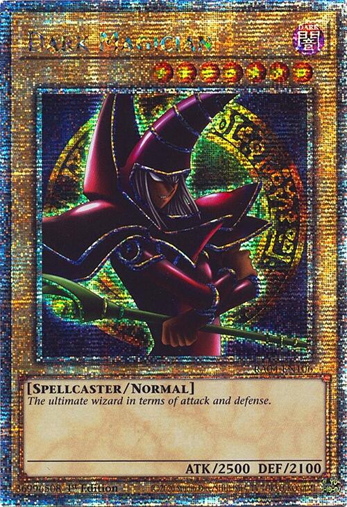 Dark Magician (Arkana) [RA04-EN106] Quarter Century Secret Rare | Galaxy Games LLC