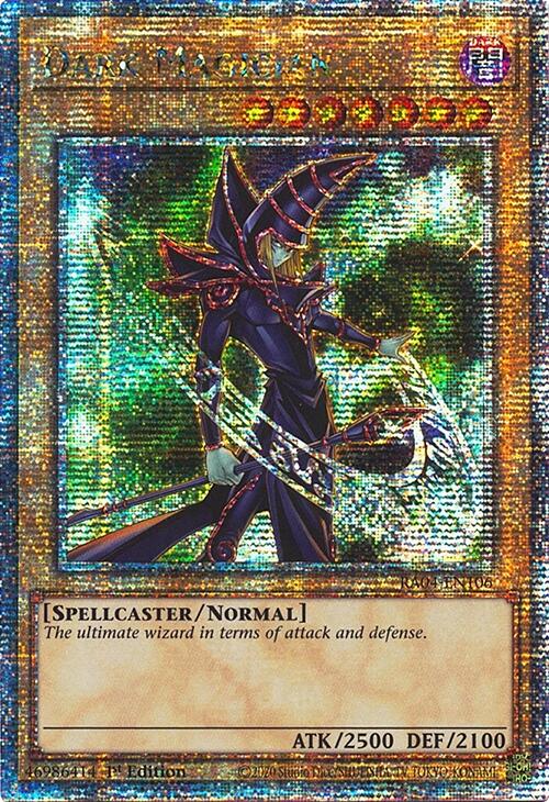 Dark Magician (6th Art) [RA04-EN106] Quarter Century Secret Rare | Galaxy Games LLC