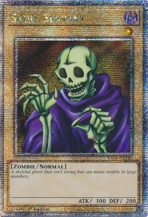 Skull Servant [RA04-EN110] Quarter Century Secret Rare | Galaxy Games LLC
