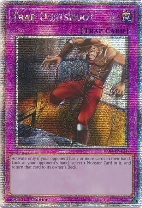 Trap Dustshoot [RA04-EN121] Quarter Century Secret Rare | Galaxy Games LLC