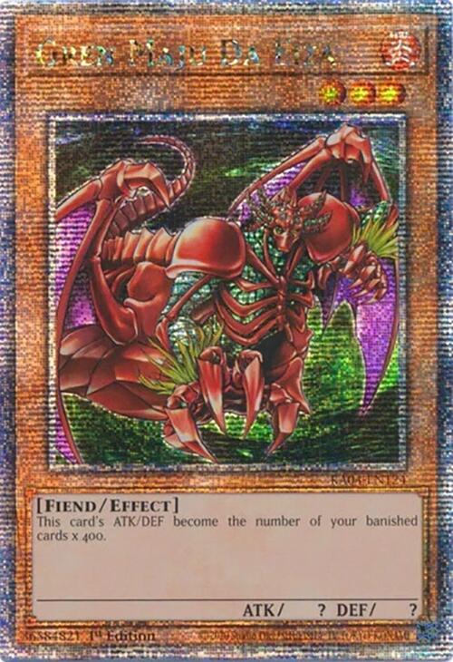 Gren Maju Da Eiza [RA04-EN124] Quarter Century Secret Rare | Galaxy Games LLC