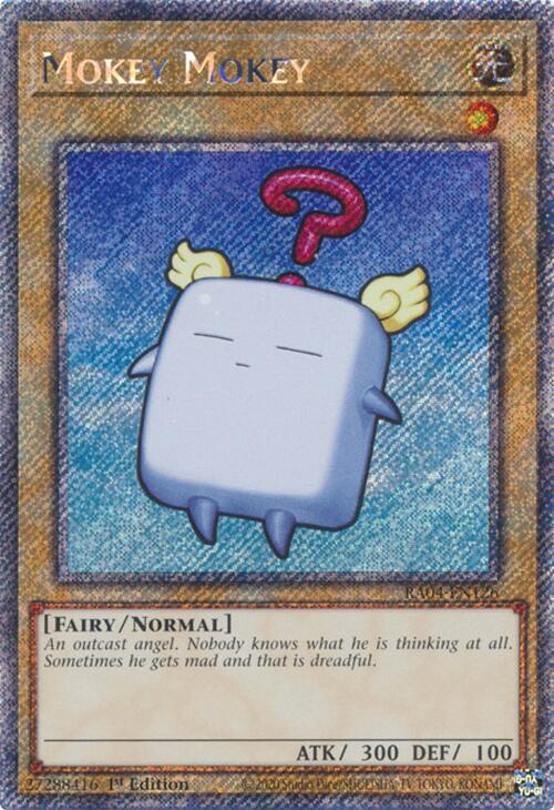 Mokey Mokey [RA04-EN126] Platinum Secret Rare | Galaxy Games LLC