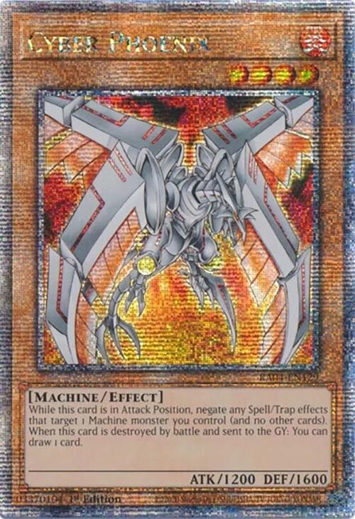 Cyber Phoenix [RA04-EN129] Quarter Century Secret Rare | Galaxy Games LLC