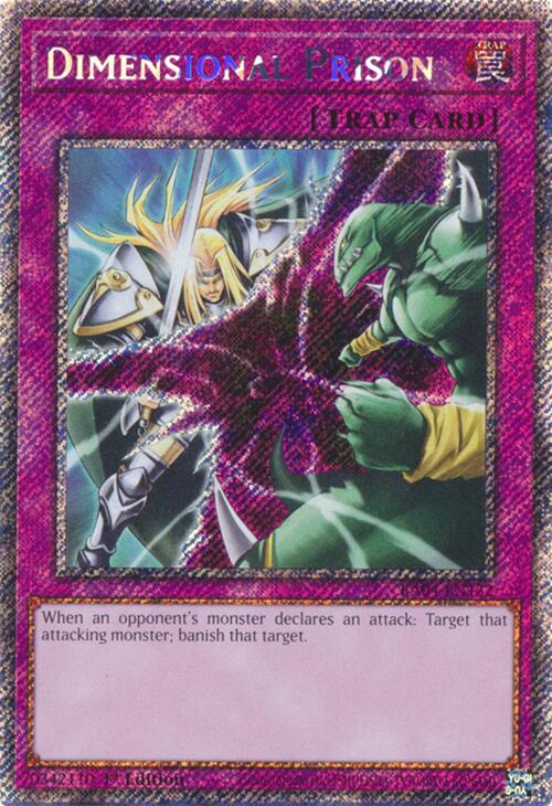 Dimensional Prison [RA04-EN132] Platinum Secret Rare | Galaxy Games LLC