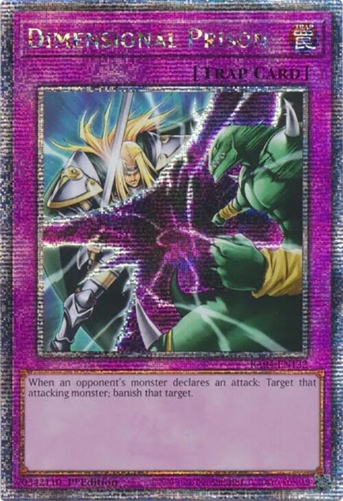 Dimensional Prison [RA04-EN132] Quarter Century Secret Rare | Galaxy Games LLC