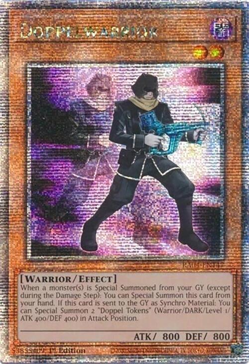Doppelwarrior [RA04-EN147] Quarter Century Secret Rare | Galaxy Games LLC