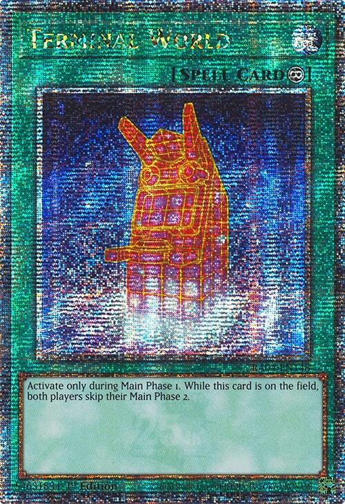 Terminal World [RA04-EN148] Quarter Century Secret Rare | Galaxy Games LLC