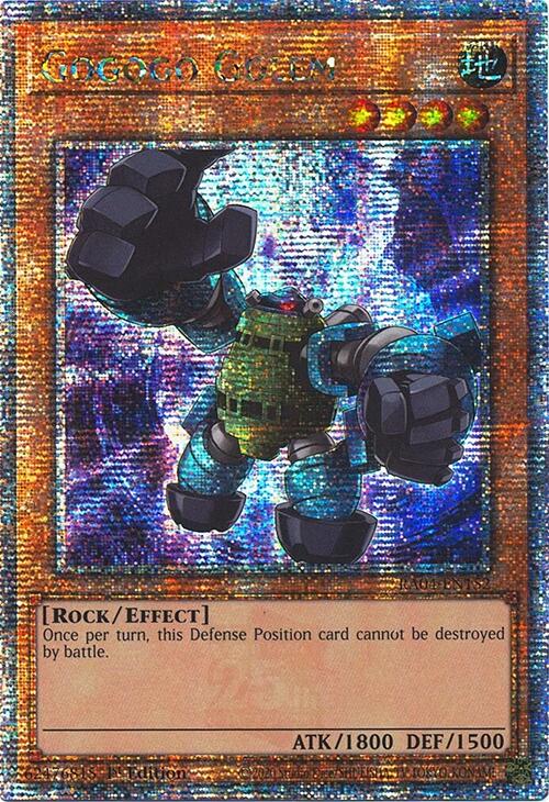 Gogogo Golem [RA04-EN152] Quarter Century Secret Rare | Galaxy Games LLC