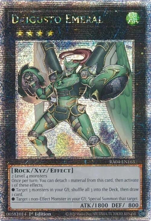 Daigusto Emeral [RA04-EN163] Quarter Century Secret Rare | Galaxy Games LLC