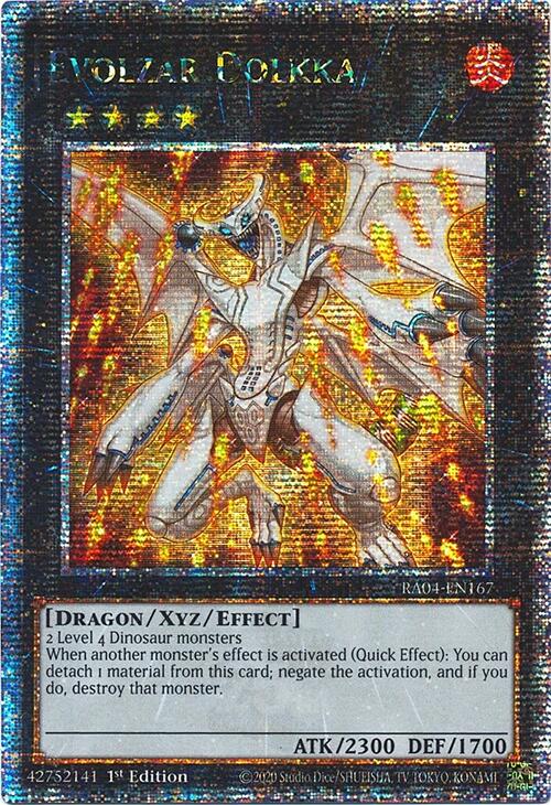 Evolzar Dolkka [RA04-EN167] Quarter Century Secret Rare | Galaxy Games LLC