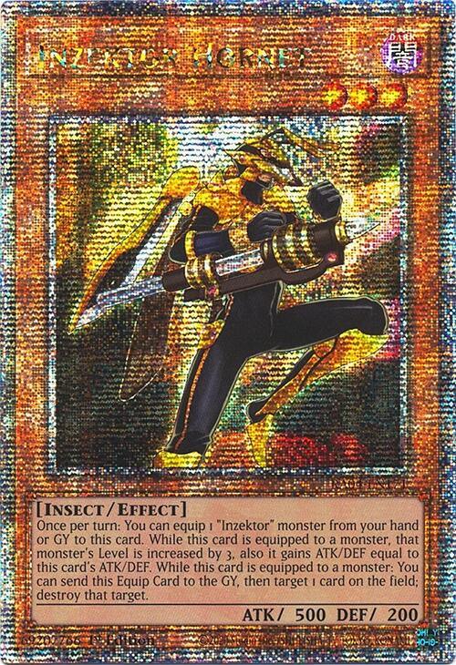 Inzektor Hornet [RA04-EN171] Quarter Century Secret Rare | Galaxy Games LLC