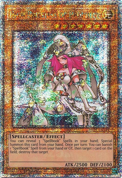 High Priestess of Prophecy [RA04-EN184] Quarter Century Secret Rare | Galaxy Games LLC