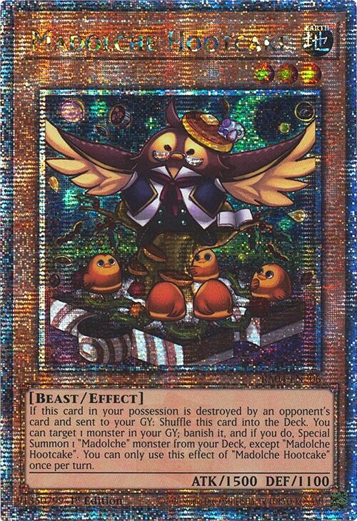Madolche Hootcake [RA04-EN206] Quarter Century Secret Rare | Galaxy Games LLC