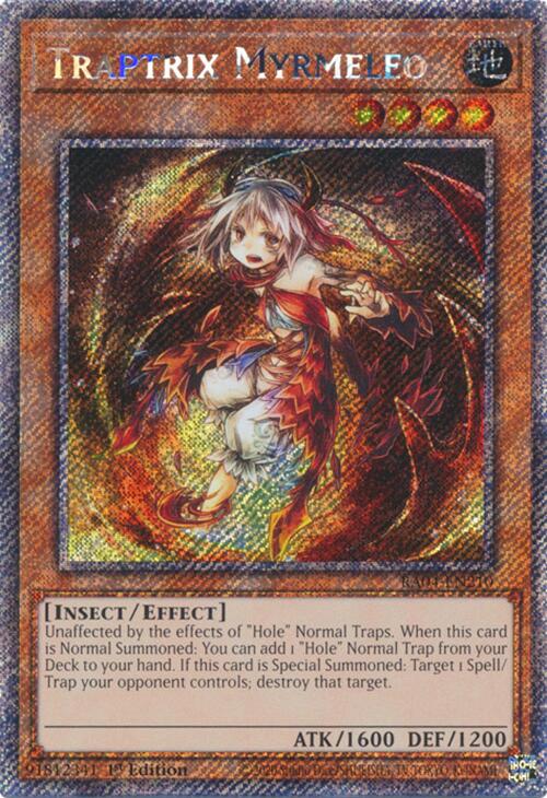 Traptrix Myrmeleo [RA04-EN210] Platinum Secret Rare | Galaxy Games LLC