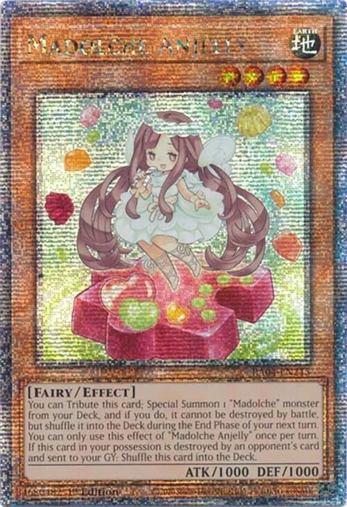 Madolche Anjelly [RA04-EN215] Quarter Century Secret Rare | Galaxy Games LLC