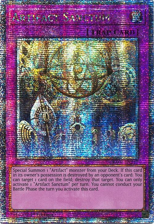 Artifact Sanctum [RA04-EN217] Quarter Century Secret Rare | Galaxy Games LLC