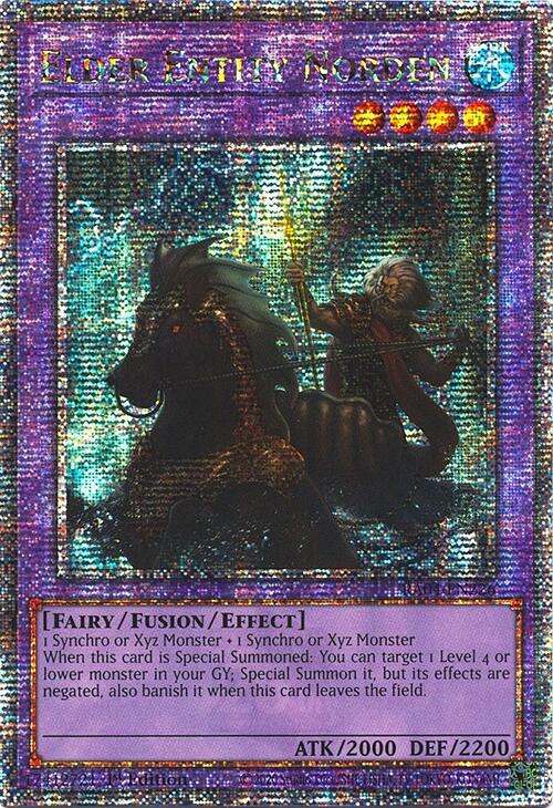Elder Entity Norden [RA04-EN226] Quarter Century Secret Rare | Galaxy Games LLC