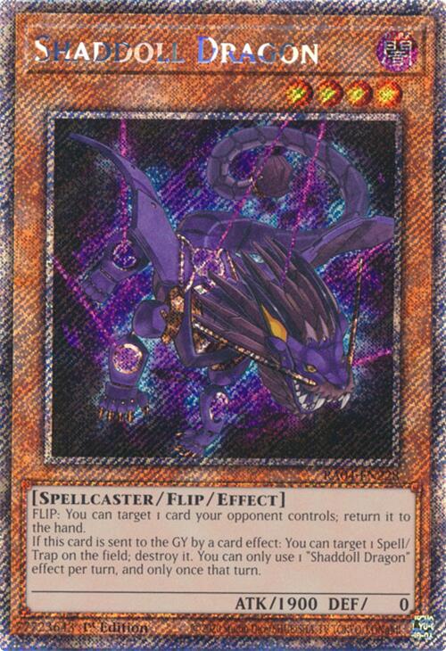 Shaddoll Dragon [RA04-EN228] Platinum Secret Rare | Galaxy Games LLC