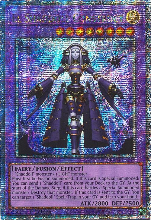 El Shaddoll Construct [RA04-EN229] Quarter Century Secret Rare | Galaxy Games LLC