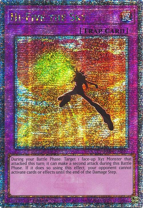 Hi-Five the Sky [RA04-EN239] Quarter Century Secret Rare | Galaxy Games LLC