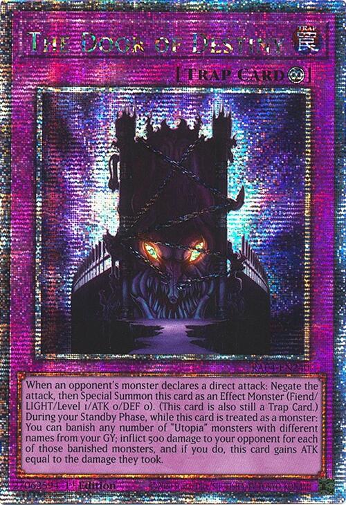 The Door of Destiny [RA04-EN240] Quarter Century Secret Rare | Galaxy Games LLC