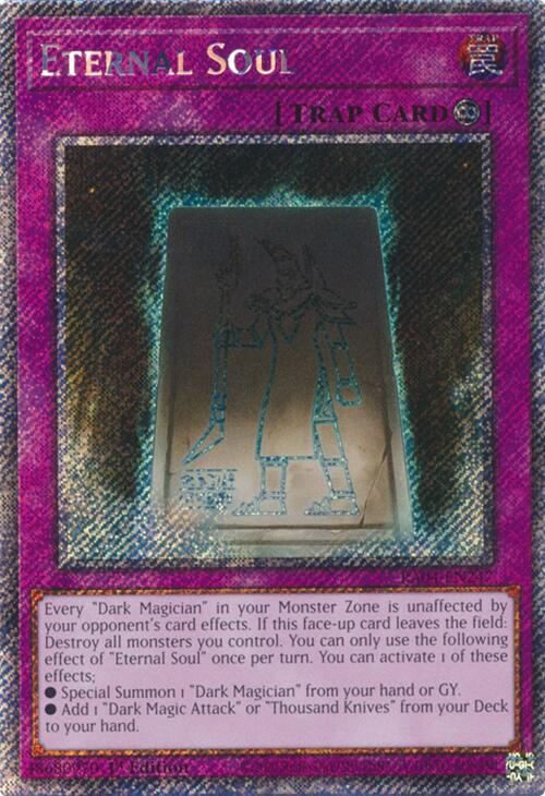 Eternal Soul [RA04-EN247] Platinum Secret Rare | Galaxy Games LLC