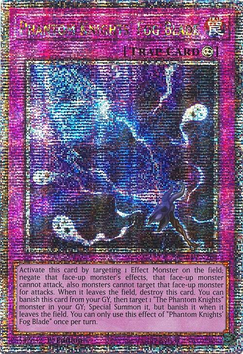 Phantom Knights' Fog Blade [RA04-EN264] Quarter Century Secret Rare | Galaxy Games LLC