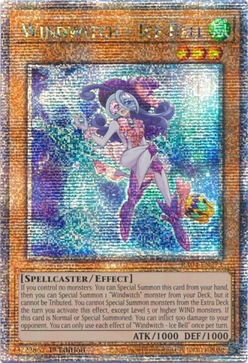 Windwitch - Ice Bell [RA04-EN273] Quarter Century Secret Rare | Galaxy Games LLC